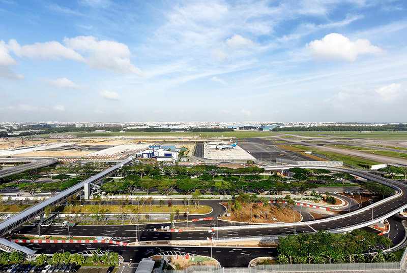  Singapore Changi Airport T4 - Development of Terminal 4 Singapore Changi Airport (External and Bridge Works)
