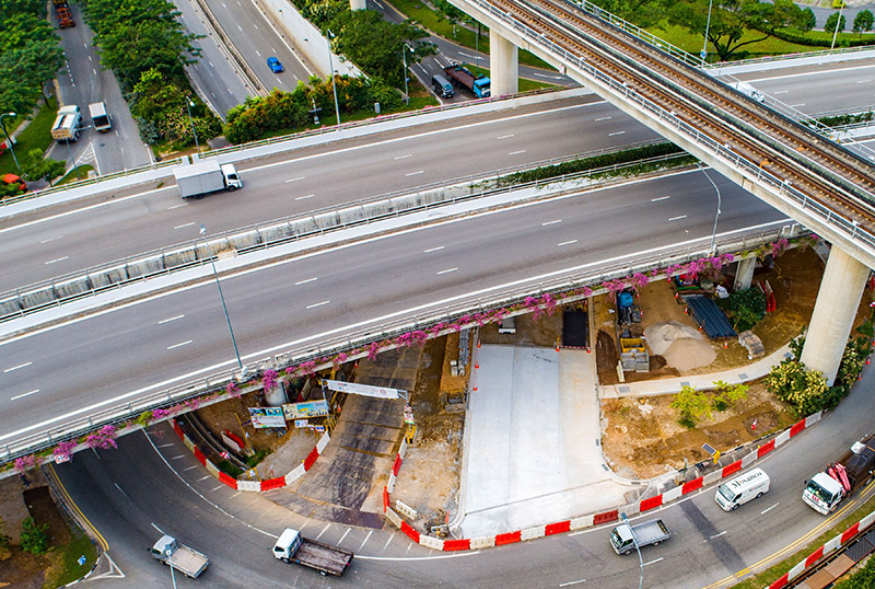 Awarded LTA Project: DE113 Commuter And Infrastructure Works At Hillview, Dairy Farm And Tuas Area